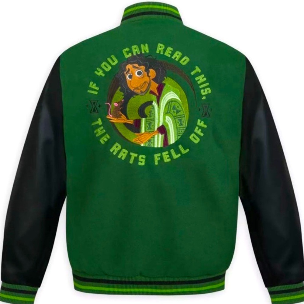 Disney Bruno Varsity Encanto Jacket for Adults  - XL